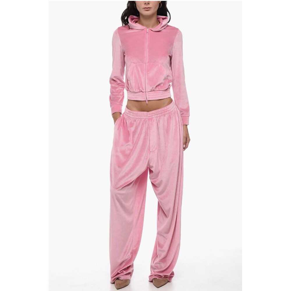 Balenciaga Chenille Pants With Drawstings
