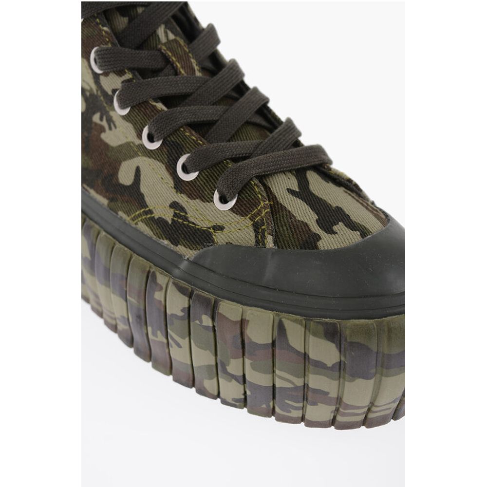 Diesel Platform S-HANAMI Sneakers with Camo Motif