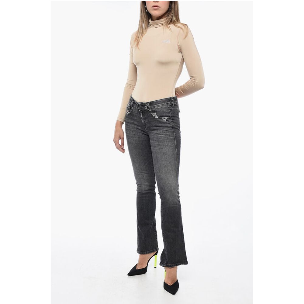 Diesel D-EBBEY Bootcut Denims with Low Waist L.32