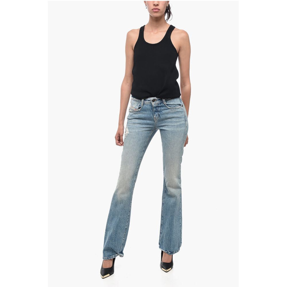 Diesel D-EBBEY Bootcut Denims with Low Waist L.32