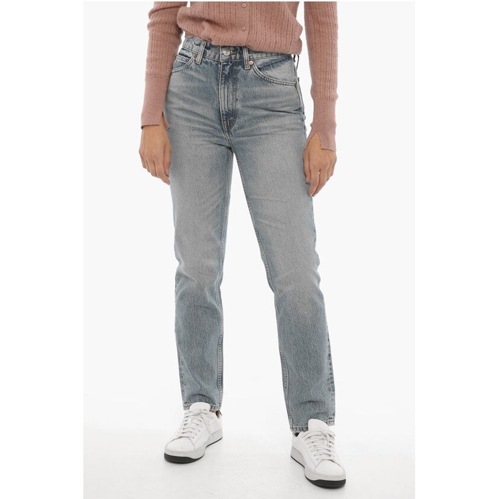 RE/DONE Straight Leg Regular Fit 70s Jeans 17cm