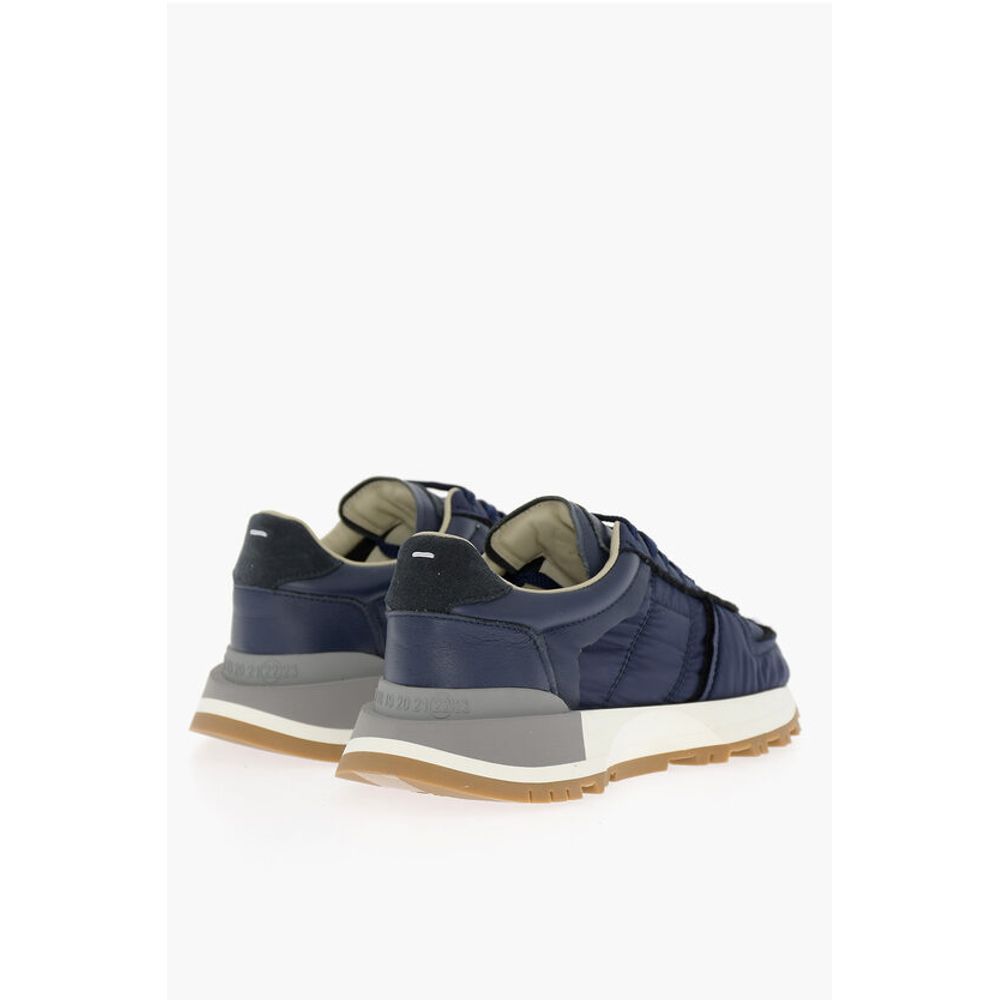 Maison Margiela MM22 Lace-up Sneakers with Fringed Detail