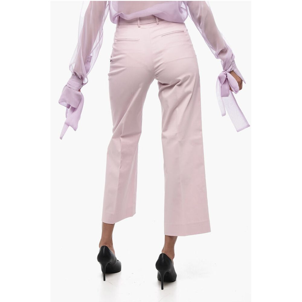 QL2 Straight Fit TEODORA Stretch Cotton Pants