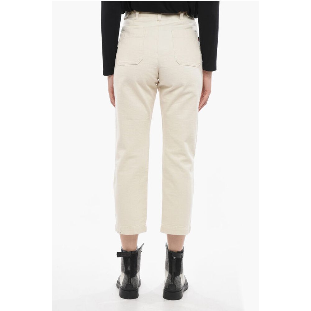 Woolrich Cropped Straight-leg Denims