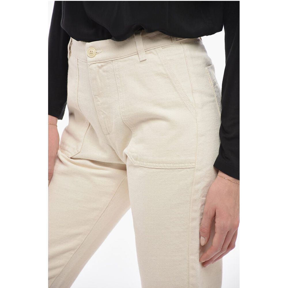 Woolrich Cropped Straight-leg Denims