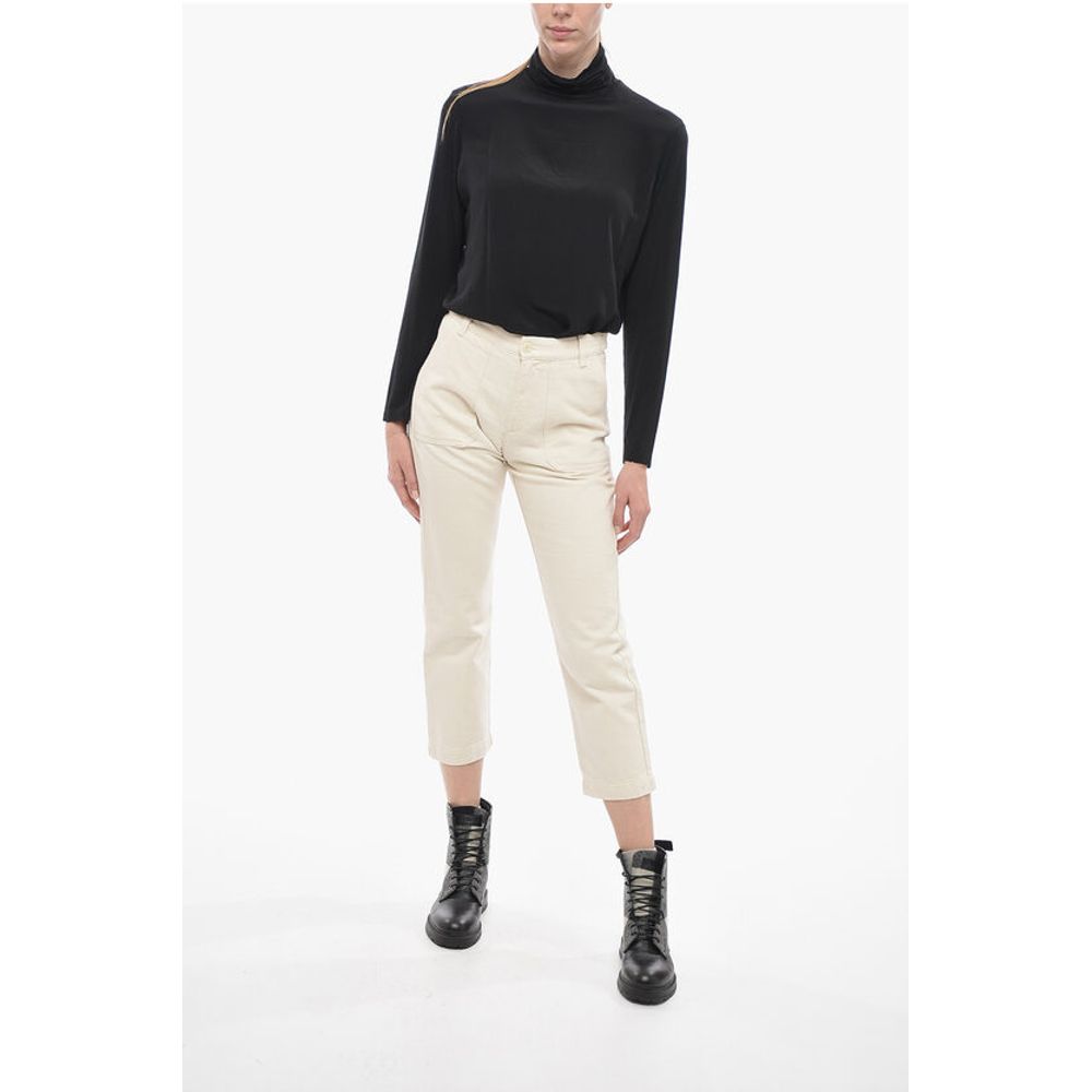 Woolrich Cropped Straight-leg Denims