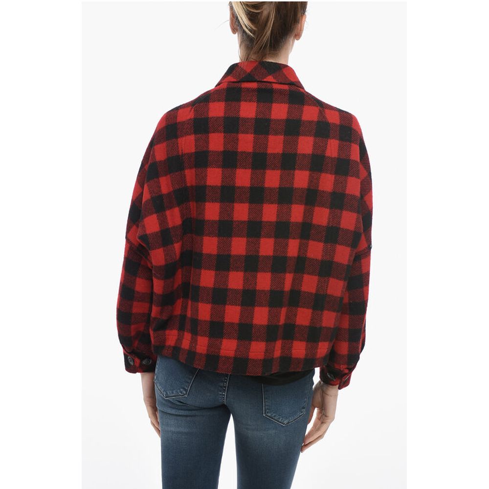 Woolrich Zip Closure LADY BUFFALO Overshirt