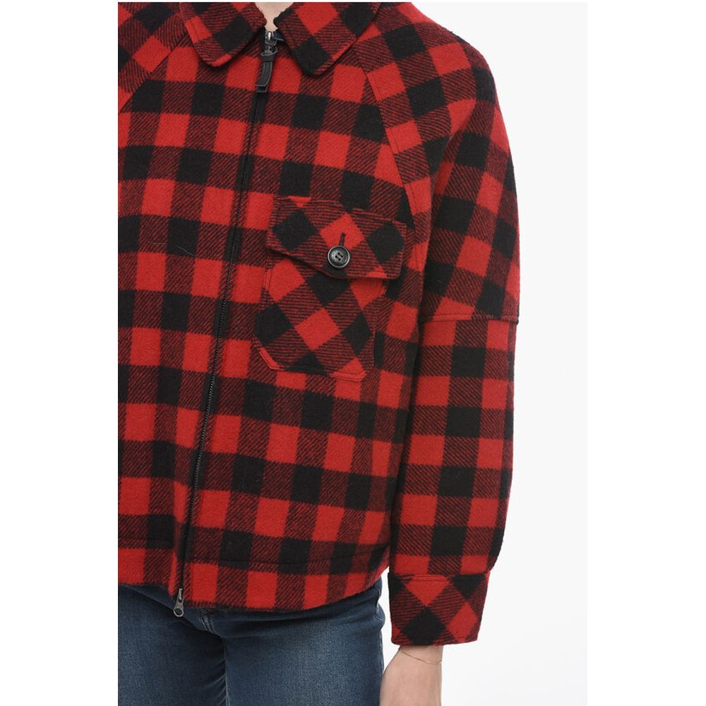 Woolrich Zip Closure LADY BUFFALO Overshirt