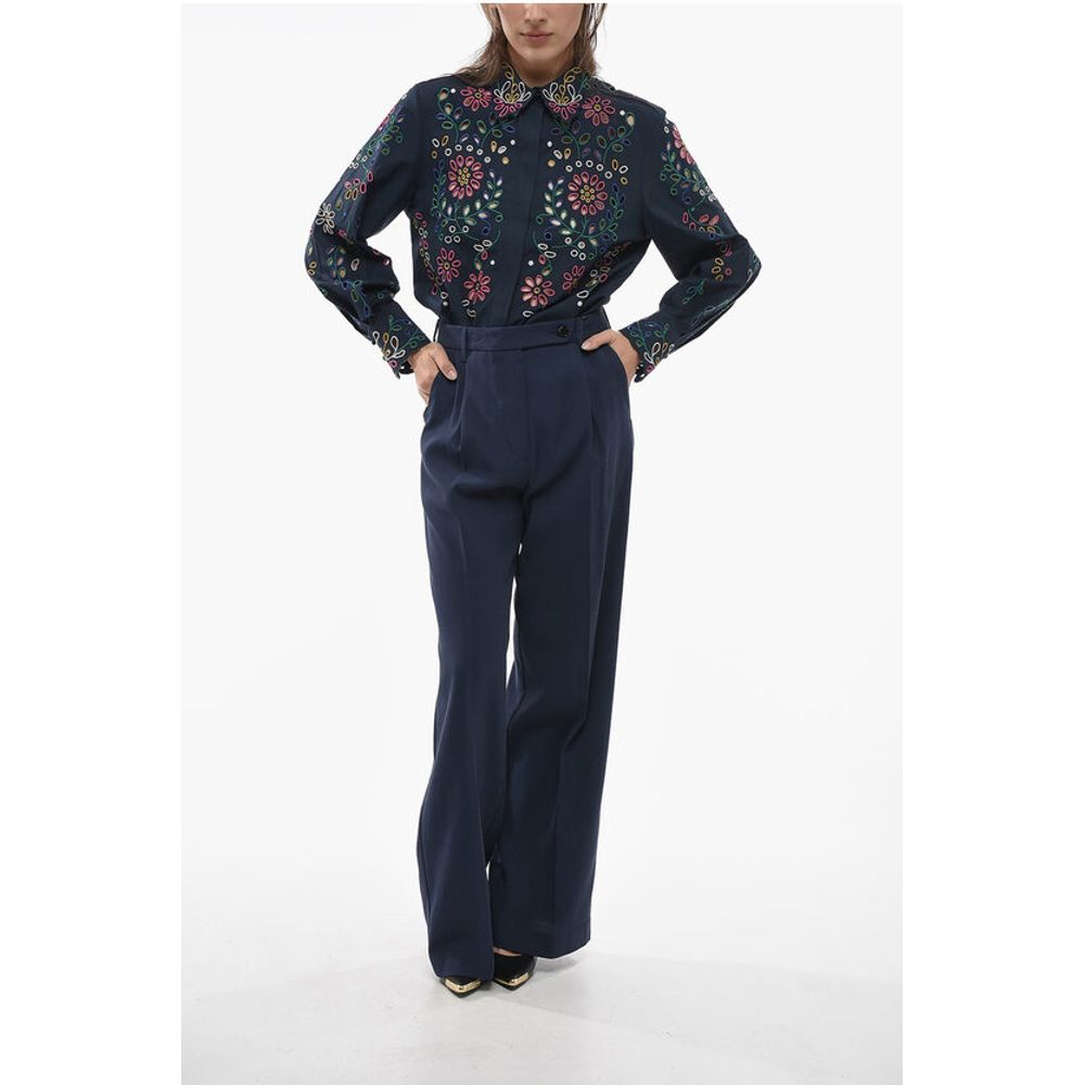 Department 5 Cotton Blend FAIRMONT Palazzo Pants