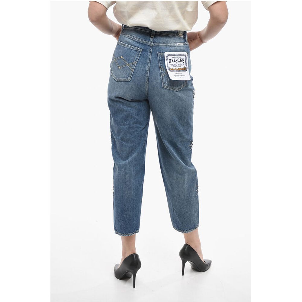 Washington Dee Cee Studded and Jewels GLORY Tappared Fit Jeans 16cm