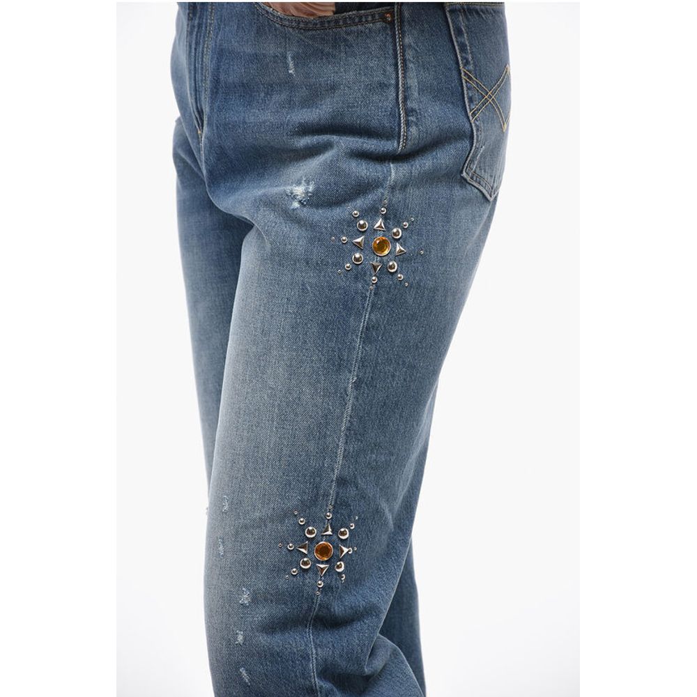 Washington Dee Cee Studded and Jewels GLORY Tappared Fit Jeans 16cm