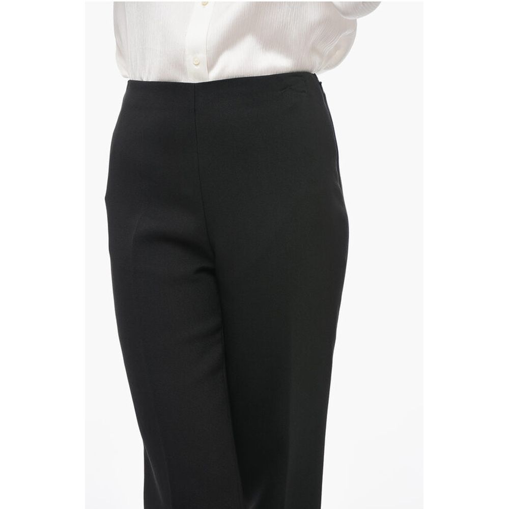 Salvatore Ferragamo Pleated High Waist Pants