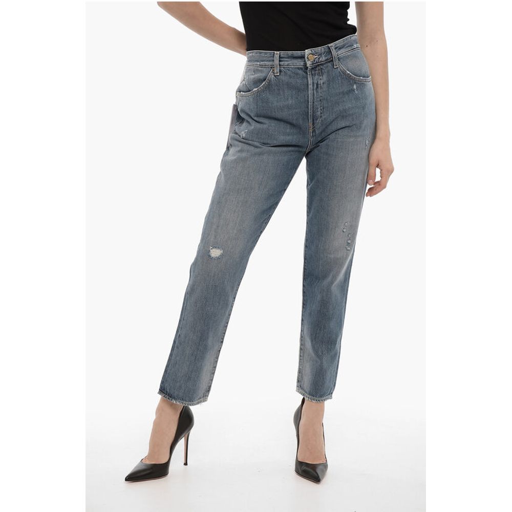 Washington Dee Cee Vintage Effect RANCH Jeans with Visible Stitching 17cm