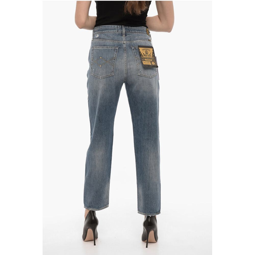 Washington Dee Cee Vintage Effect RANCH Jeans with Visible Stitching 17cm