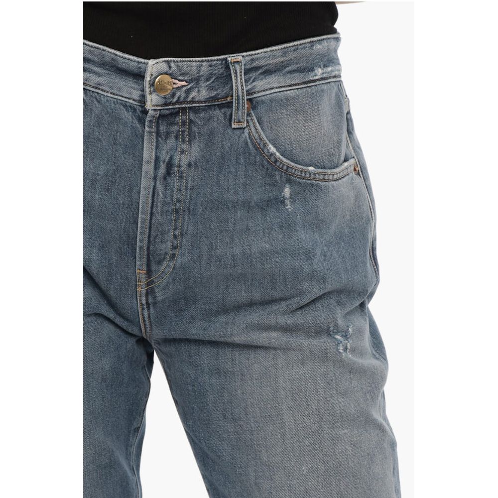 Washington Dee Cee Vintage Effect RANCH Jeans with Visible Stitching 17cm