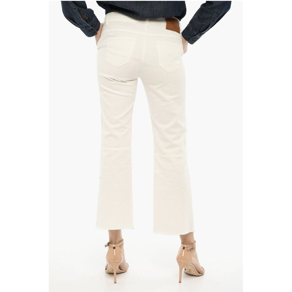 Woolrich Frayed-Hem Light Wash Jeans 22,5cm
