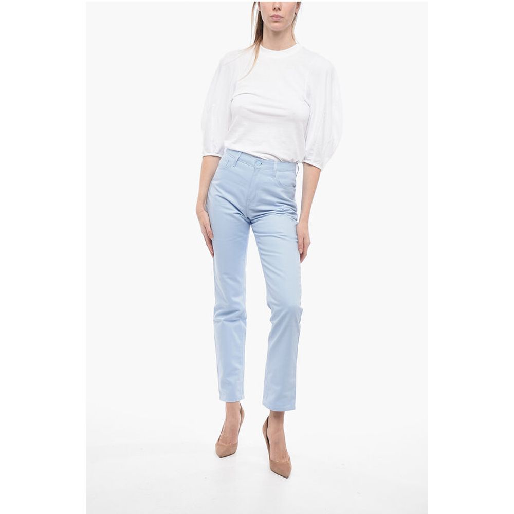 Raf Simons High Waisted Straight Fit Jeans