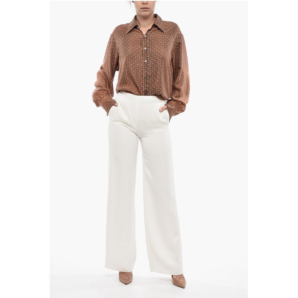 Valentino Silk Palazzo Pants