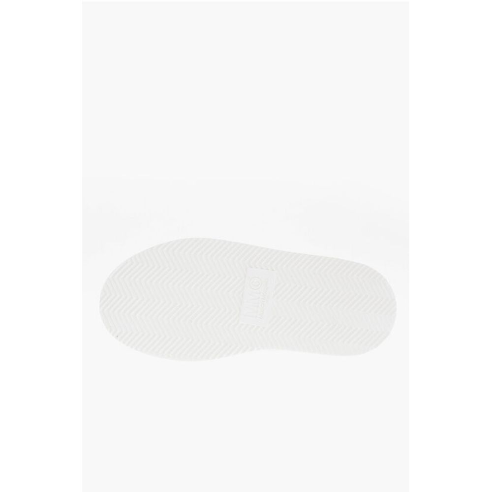 Maison Margiela MM6 Suede Low-Top Sneakers With Contrast Platform 5,5cm