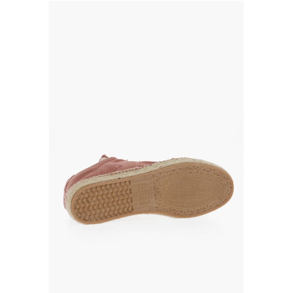 Maison Margiela MM22 Canvas Low Top Sneakers with Jute Detail