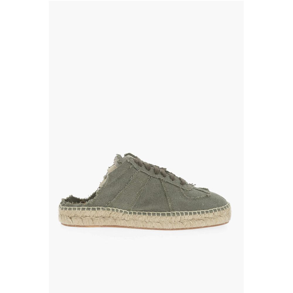 Maison Margiela MM22 Open Back Cotton Low-Top Sneakers