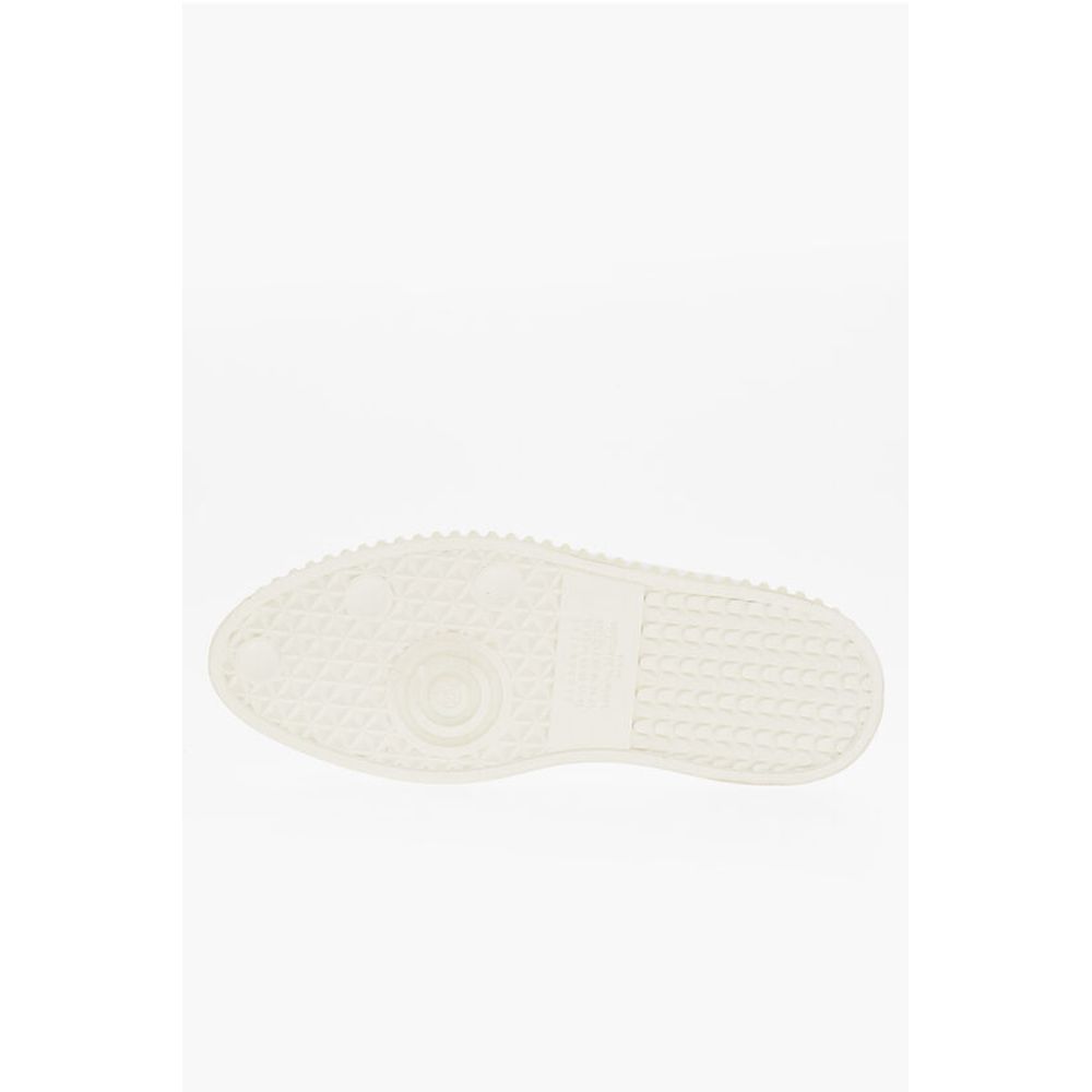 Maison Margiela MM22 Solid Color Cotton High-Top Sneakers
