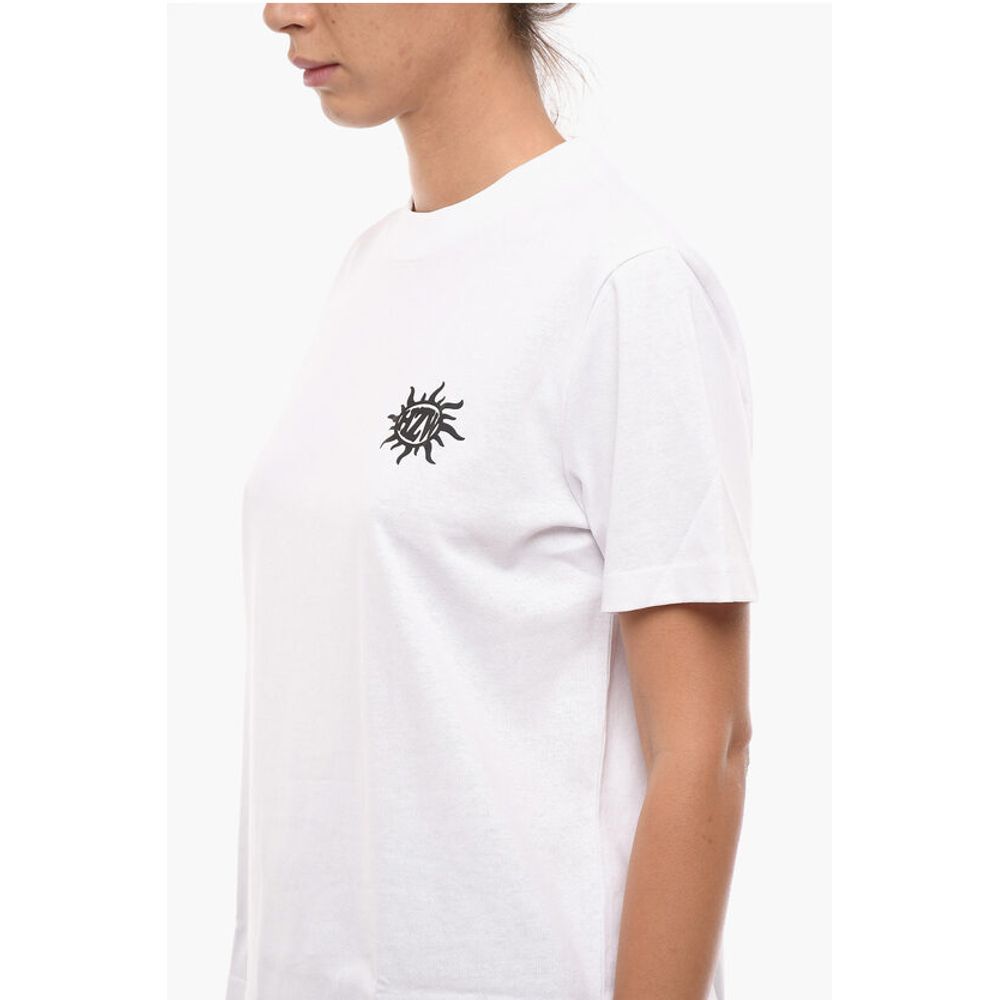 Holzweiler Back Printed KJERAG LOGOS Crew-neck T-Shirt