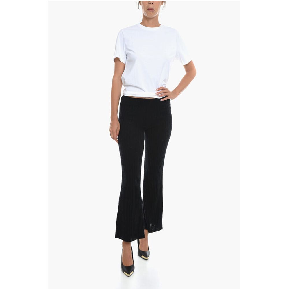 Birgitte Herskind Ribbed Wool Blend BETTE Flared Pants