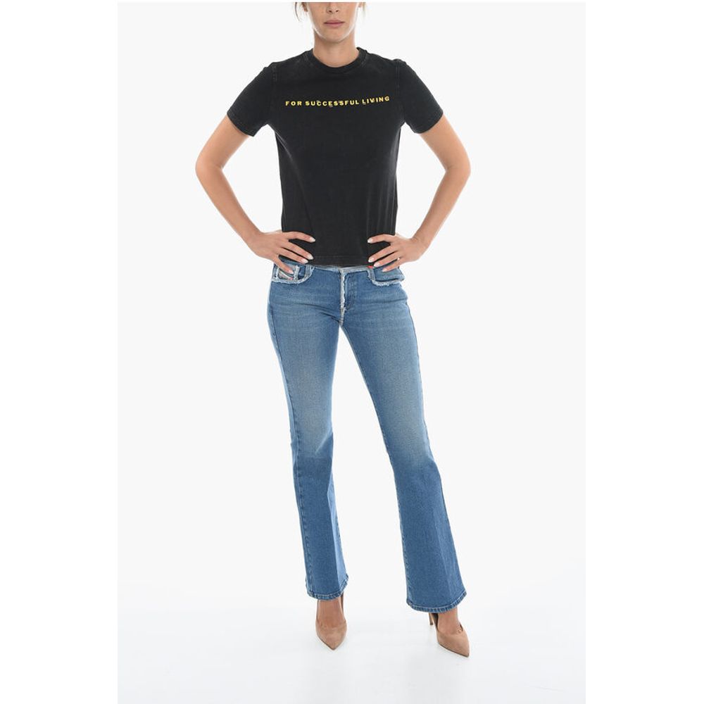 Diesel RED TAG Low Waist Slim Fit 1969 D.EBBEY-SP Bootcut Jeans 24c