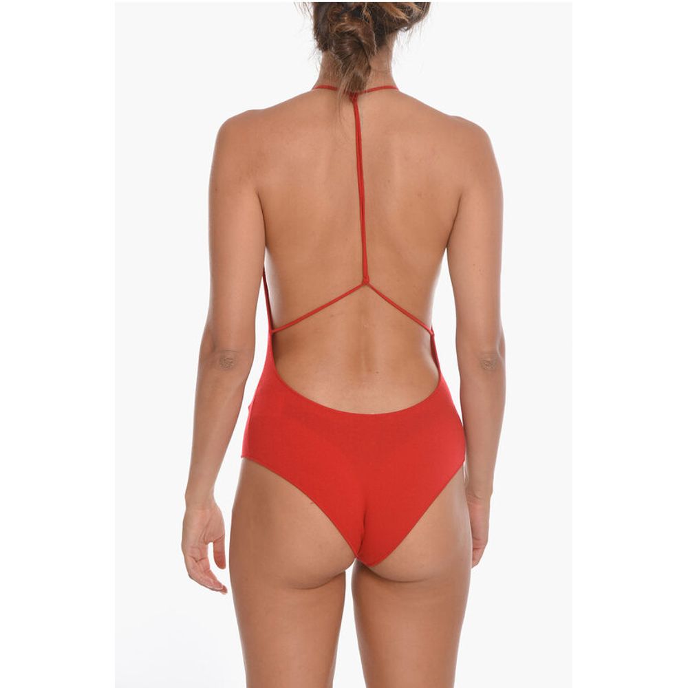 Bottega Veneta Cashmere Blend COSY Bare-back Bodysuit