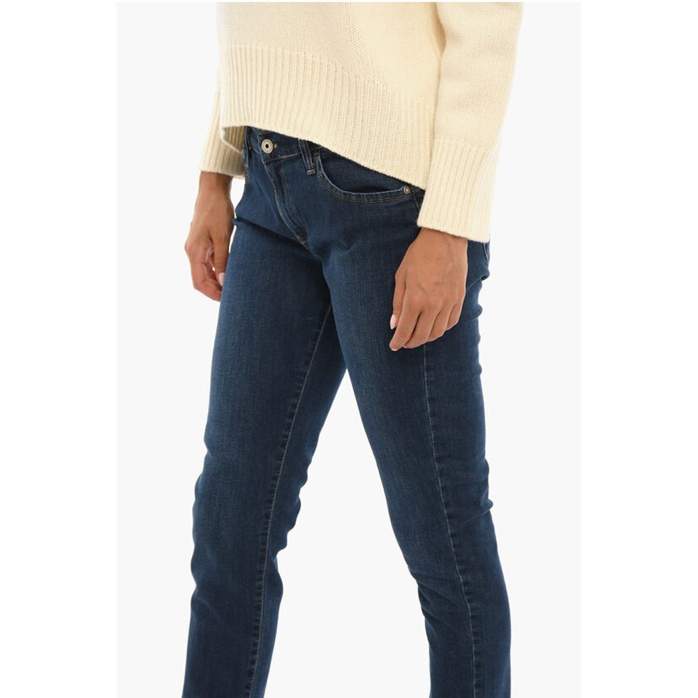 Woolrich PENN-RICH Stretch Denim Jeans with Visible Stitching 14cm