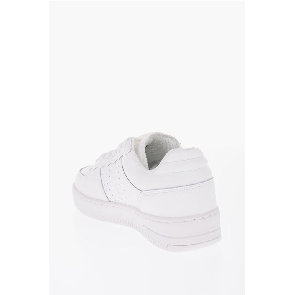Versace JEANS COUTURE Leather MEYSSA Low-Top Sneakers with Glitter L