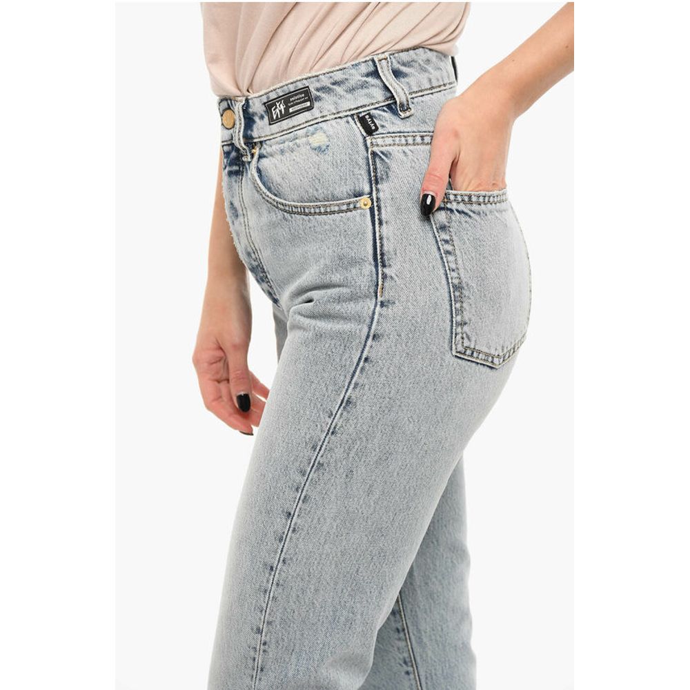 Eytys Slim Straight Fit SOLSTICE LIGHT STONE Jeans 17 cm