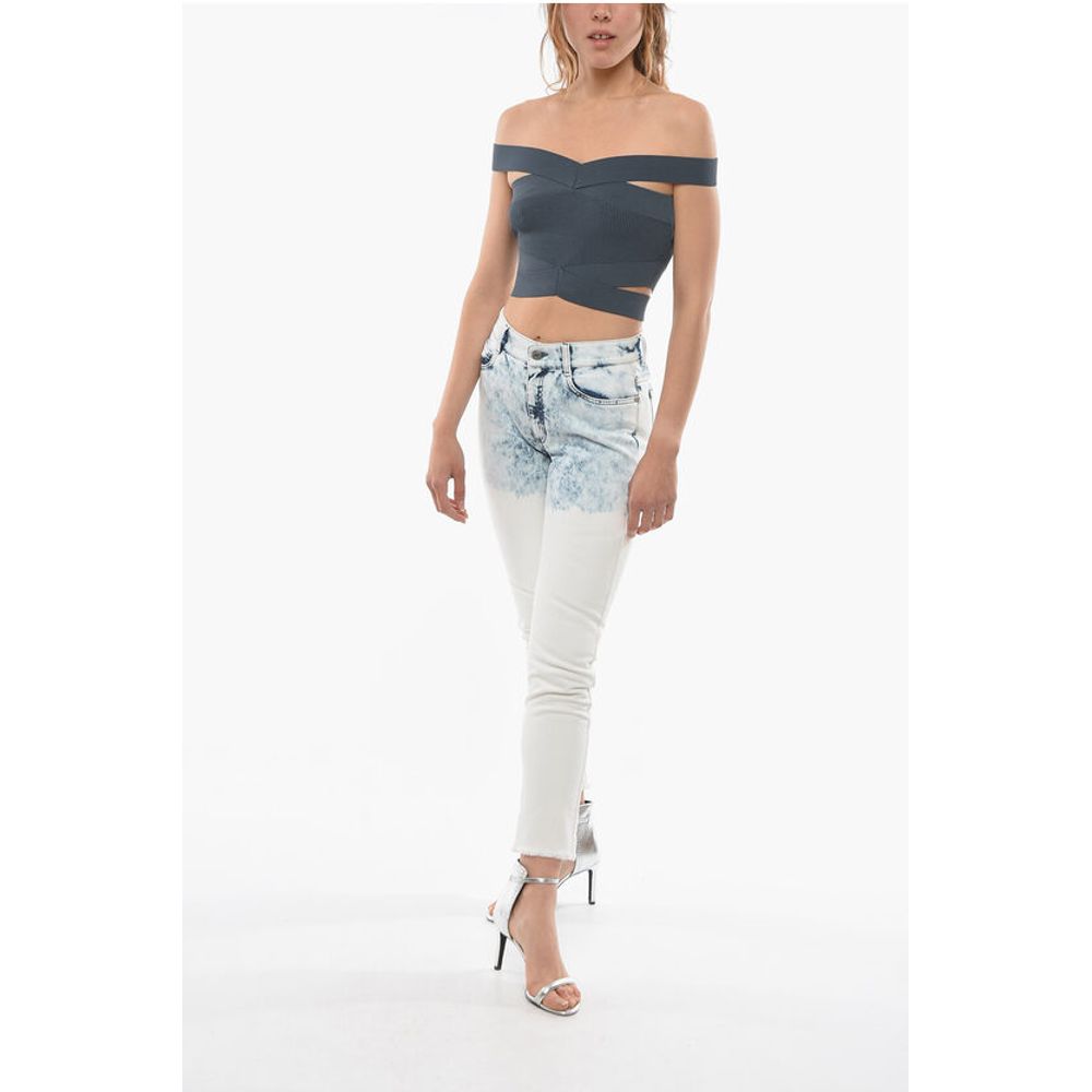 Stella McCartney Acid Wash Effect BOYFRIEND Skinny Fit Jeans 15,5cm