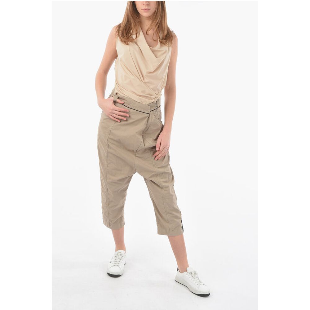 Ixos Drop crotch GINEPRO trousers with Contrasting finishes