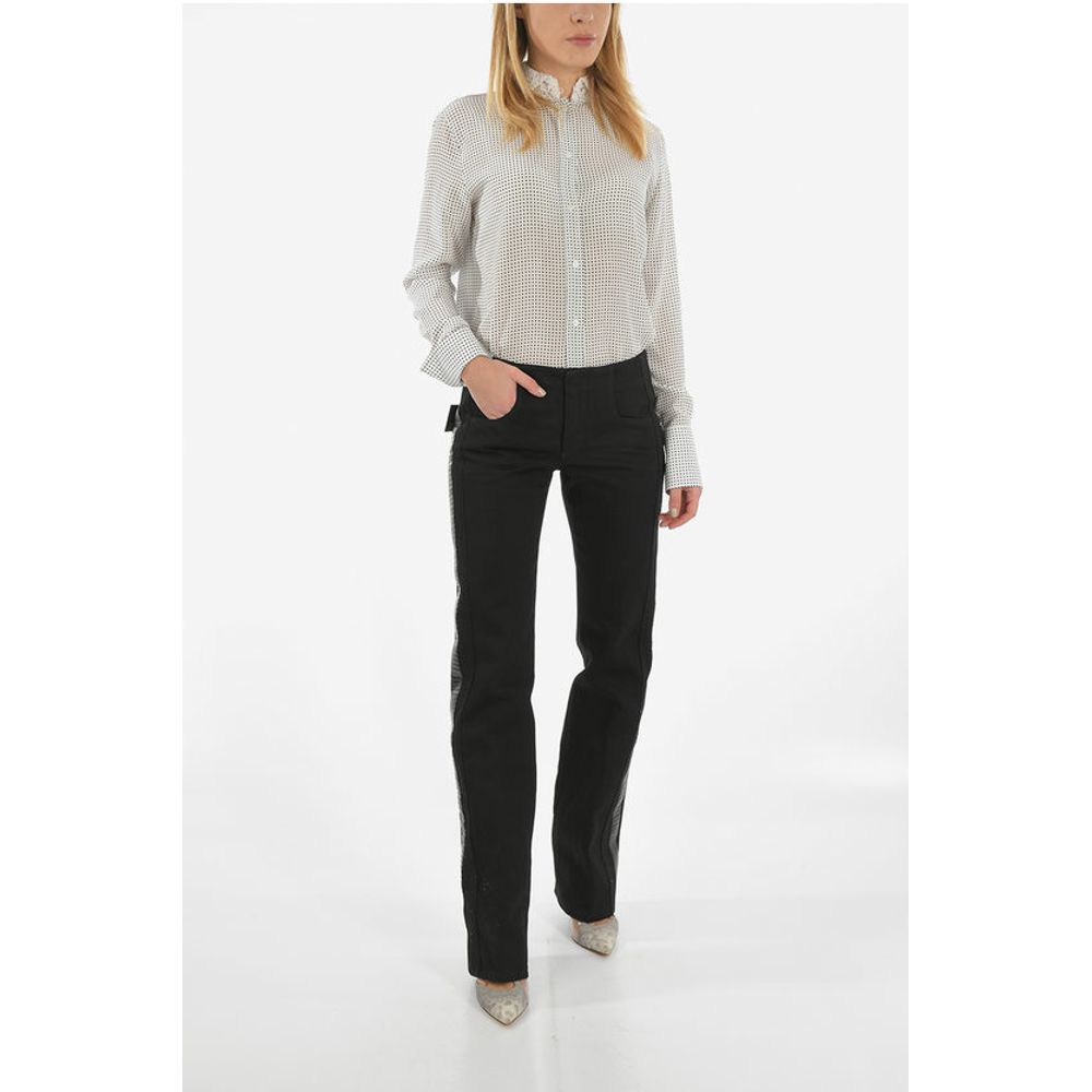 Bottega Veneta bootcut jeans with Side Band