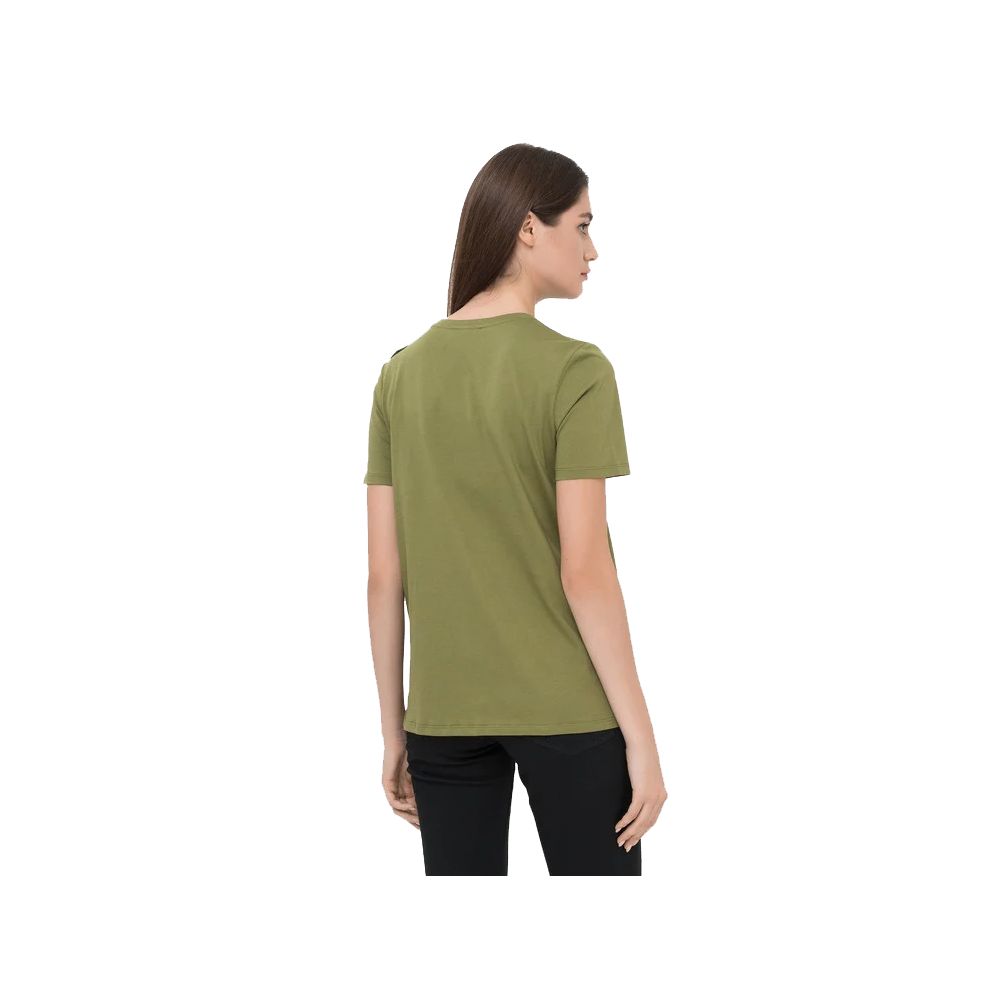 Balmain Green Cotton Tops & T-Shirt