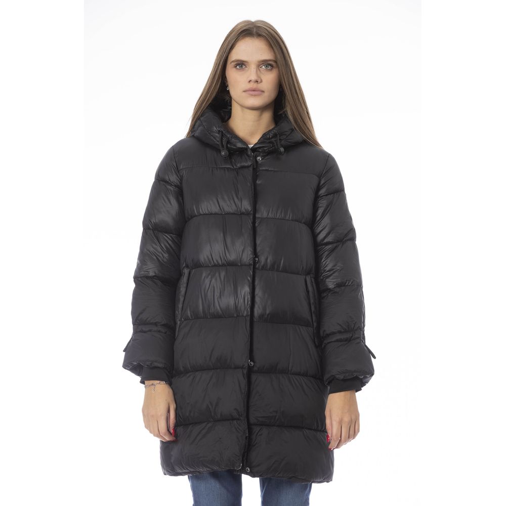 Baldinini Trend Black Nylon Women's Jacket