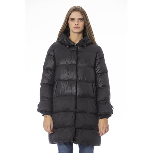 Baldinini Trend Black Nylon Women's Jacket