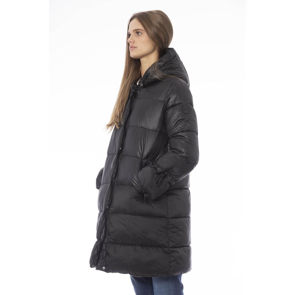 Baldinini Trend Black Nylon Women's Jacket