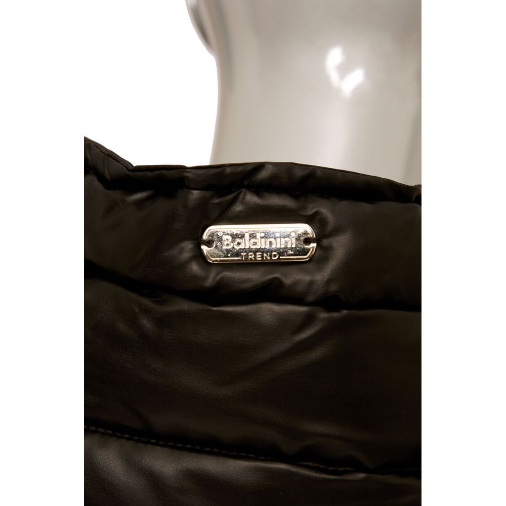Baldinini Trend Black Polyester Women Coat
