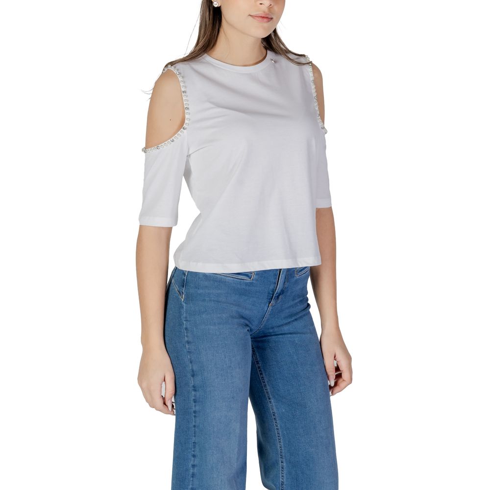 Liu Jo White Cotton Tops & T-Shirt