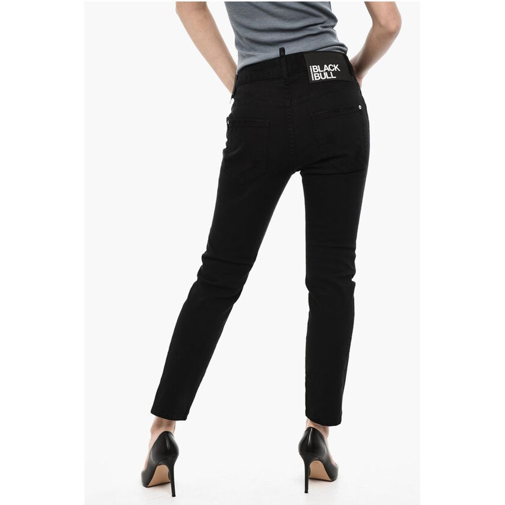 Dsquared² Distressed Effect High-Waisted Jeans