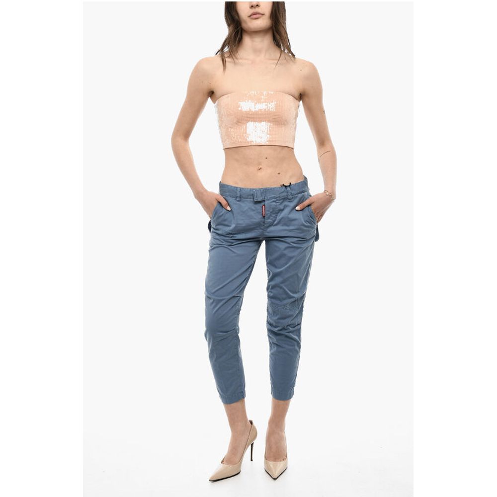 Dsquared² Distressed Effect Cotton pants