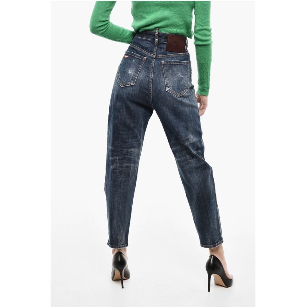 Dsquared² High Waist Distressed Jeans