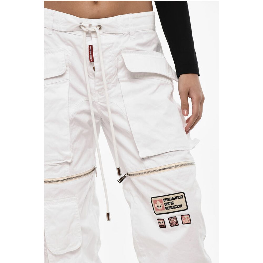 Dsquared² Regular Waist Loose Fit Cargo Pants