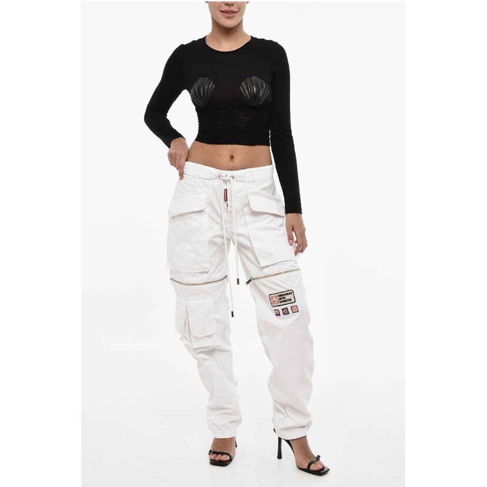 Dsquared² Regular Waist Loose Fit Cargo Pants