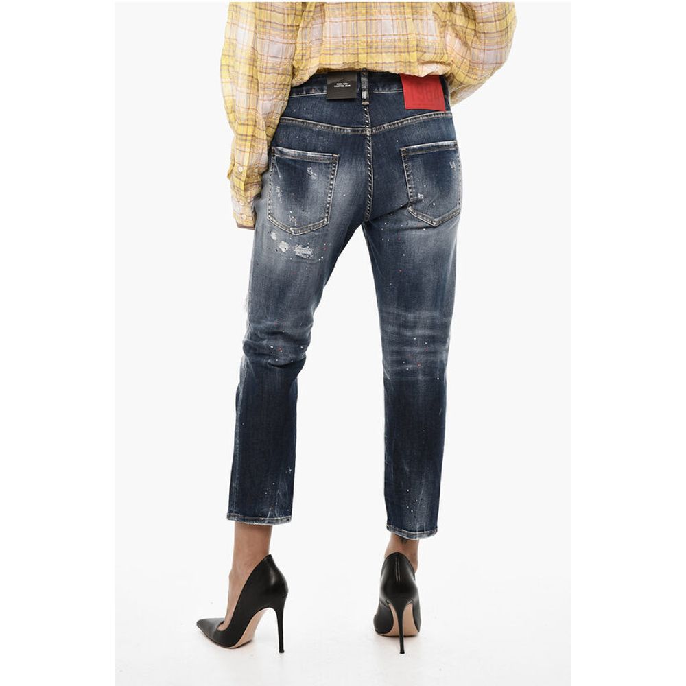 Dsquared² Vintage Effect Regular Fit Jeans