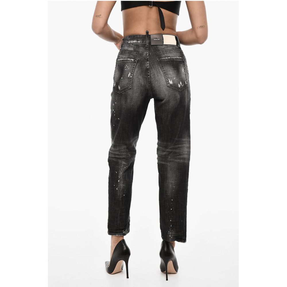 Dsquared² Regular Waist Vintage Effect BOSTON Jeans