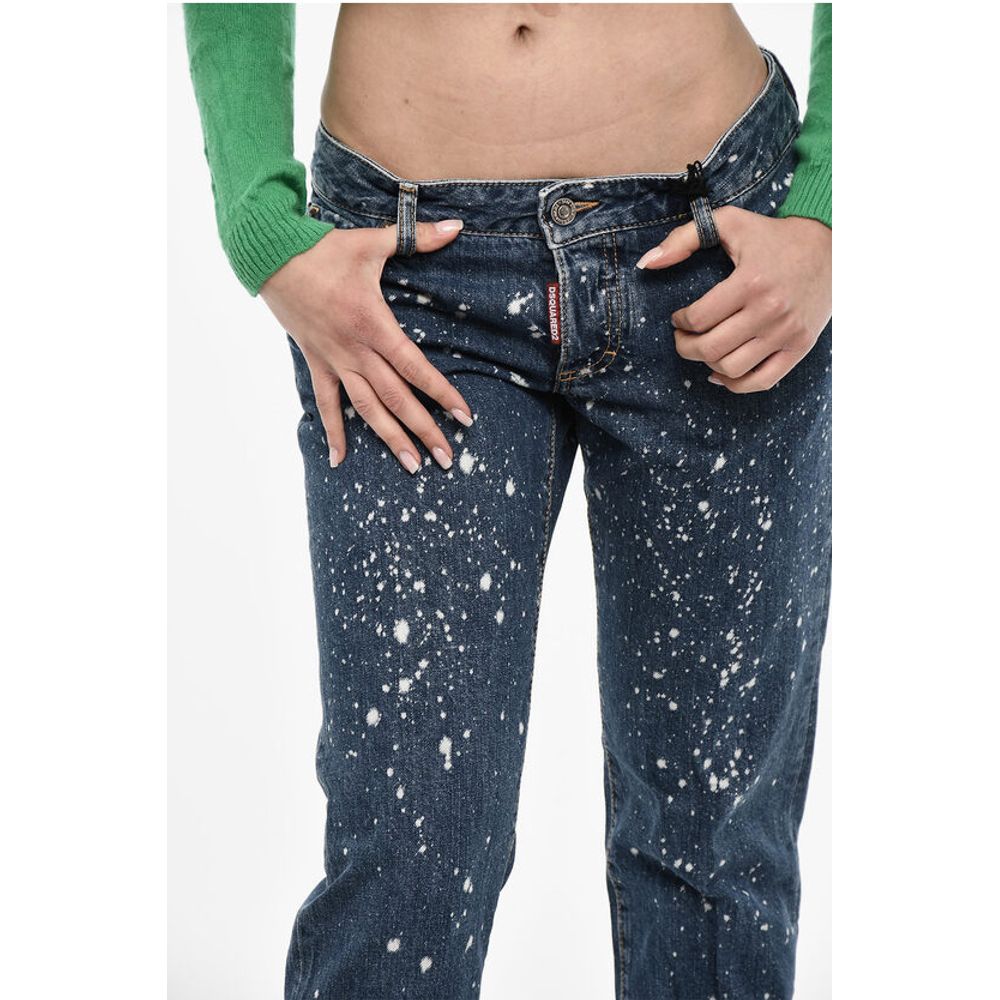 Dsquared² Vintage Effect Regular Fit Jeans